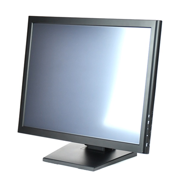 [하이드림엘씨디] 산업용 일반모니터 48cm 사무용 업소용 매장용 HDL-190RH-LED 듀얼힌지 스탠드