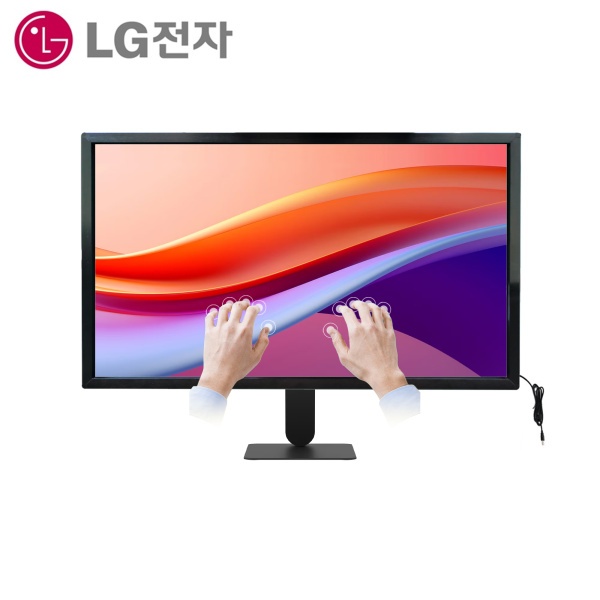 [LG전자] LG 68.5cm 27U411A IR 적외선 터치모니터 엘지 사무용 전시용 광고용 매장용 키오스크 디스플레이