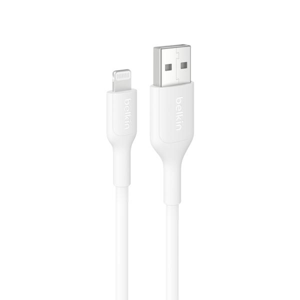 [Belkin] Type-A to 라이트닝 충전 케이블,  CAA019fq1MWH [화이트/1m]