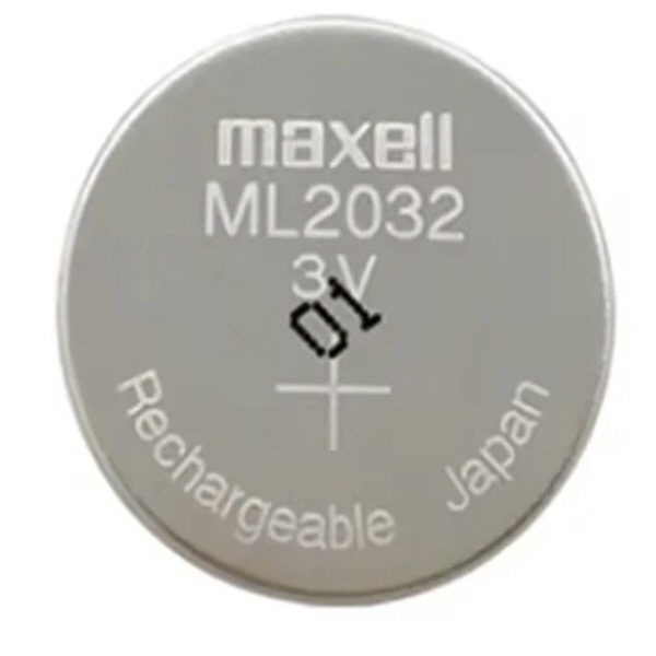 [MAXELL] 맥셀 충전용 리튬코인전지 ML2032 벌크 (지퍼백 포장)