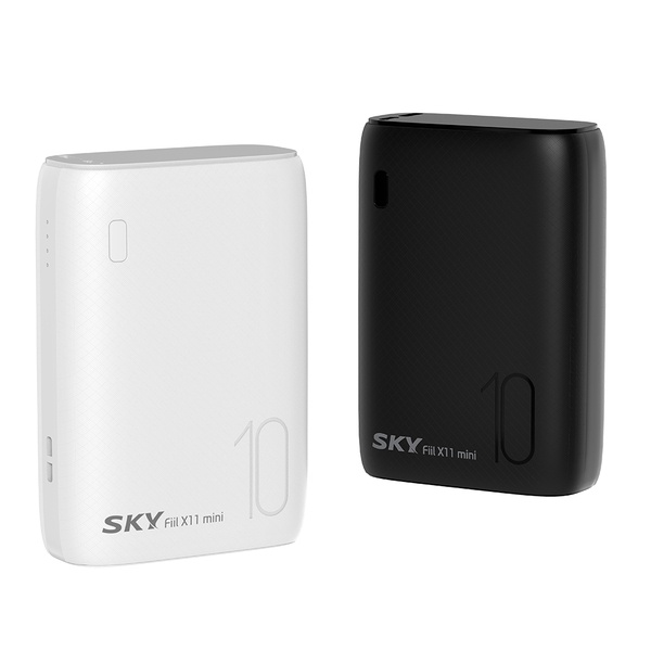[SKY] 스카이 필 X11 미니 10000mAh, 보조배터리 [SKY-X11PD]  [화이트]