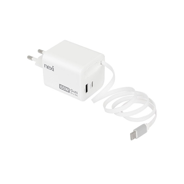 [NEXI] 65W 3포트 GaN USB PD-PPS 초고속 충전기 [NX1620]