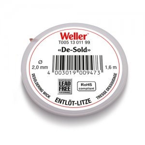 WELLER 솔더윅 2.0mm*1.6M