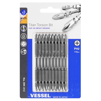 VESSEL BW-313 토션 비트 SET 10PCS