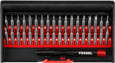 VESSEL  베셀 드라이버비트 VESSEL 9836 정밀드라이버36P SET