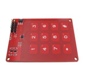 MPR121 3×4 정전식 터치 키패드 HP4917 아두이노 라즈베리 파이 MPR121 정전식 터치키 패드 (HP4917) 제품 이미지