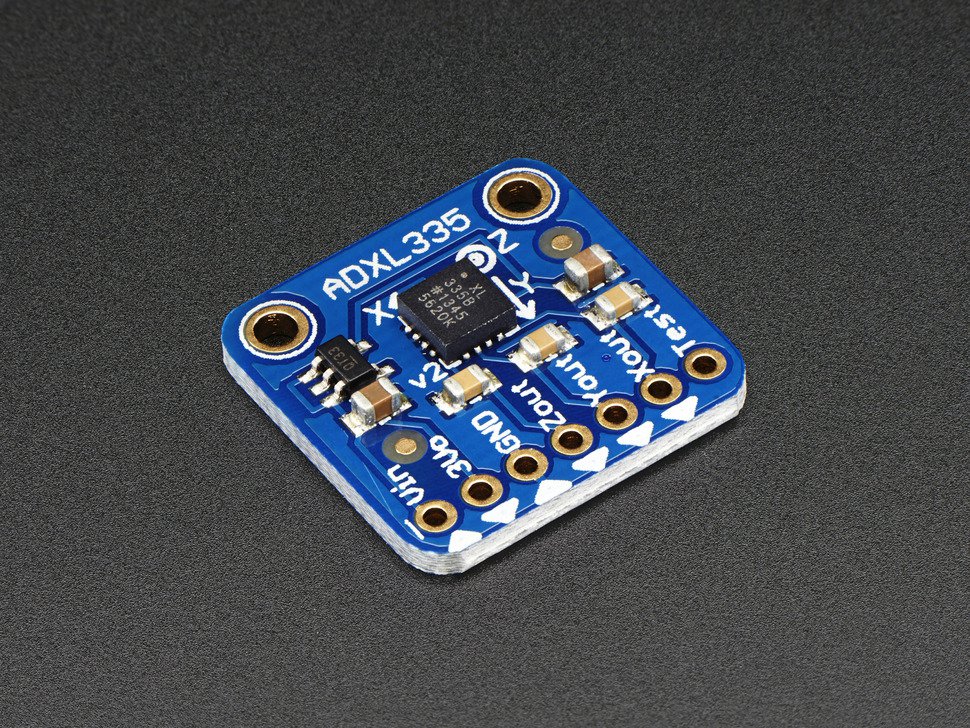 ADXL335 - 5V대기 트리풀 축 가속도계 / ADXL335 - 5V ready triple-axis accelerometer (+-3g analog out) [163]