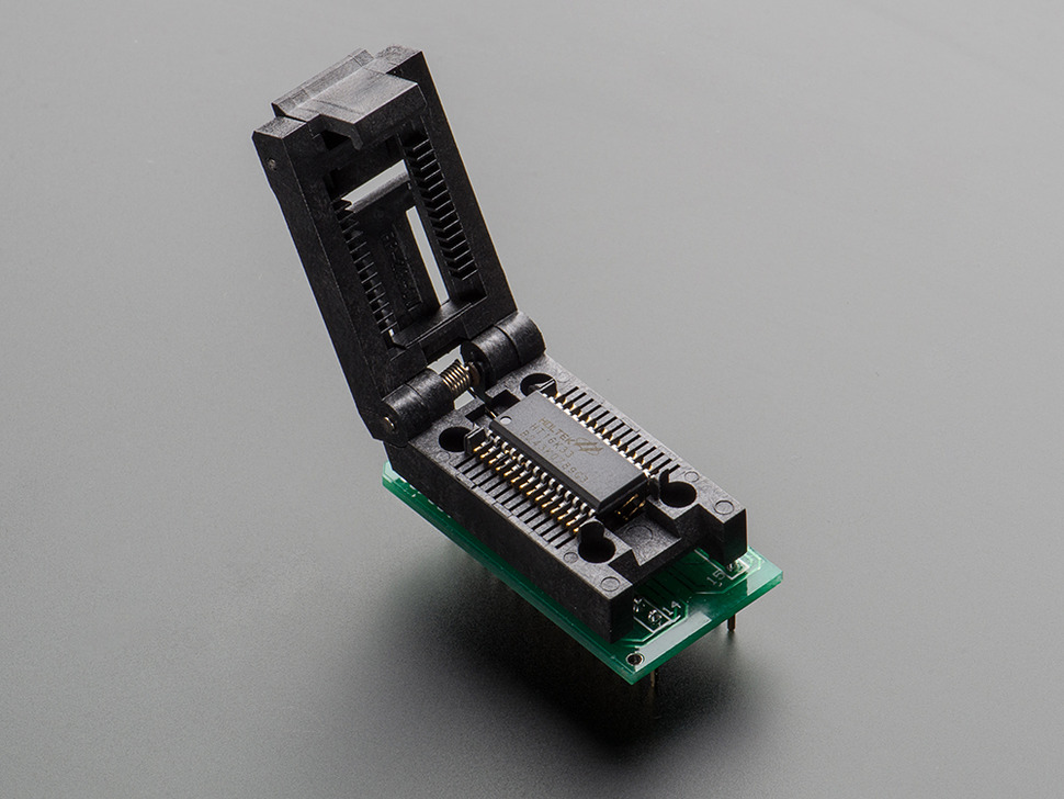 SMT 테스트 소켓 - SOIC-28 와이드 브레이크 아웃 [1281]