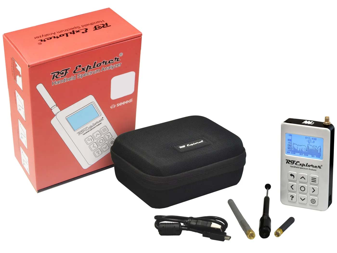 [114992756]RF Explorer 6G WB PLUS - Slim Spectrum Analyzers