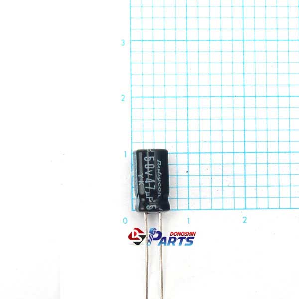 ELEC 캐패시터 50V 47uF (85℃)