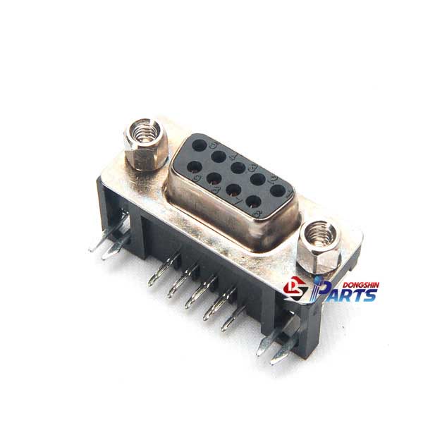9핀 D-SUB(RS232) 커넥터 RIGHT ANGLE TYPE(FEMALE)