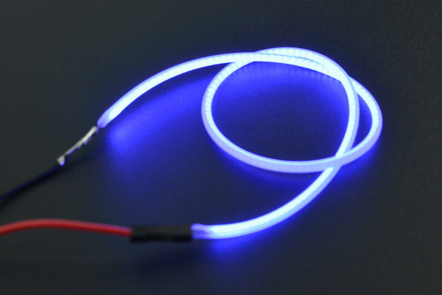 3V 260mm 플렉시블 LED 필라멘트 칩 (파랑)