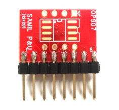 [OP907] Dule Op-Amp SIL Adapter