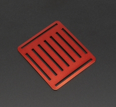 미니 로봇 로버 차대를 위한 탑 메탈 플레이트 / Top Metal Plate for a Mini Robot Rover Chassis [2944]