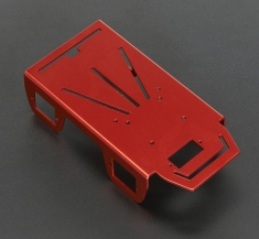 미니 로봇 로버용 알루마이트 알루미늄 금속 섀시 / Anodized Aluminum Metal Chasis for a Mini Robot Rover [2943]