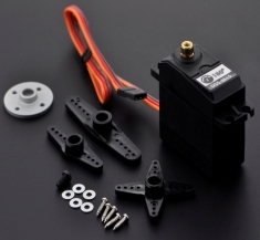 DF 메탈기어 15Kg 스탠다드 서보 180° (DSS-M15) / DF Metal Geared 15Kg Standard Servo 180° (DSS-M15) [SER0019]