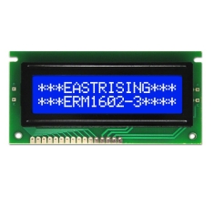 Character lcd 2x16 Blue Display Module HD44780 White on Blue ERM1602SBS-3
