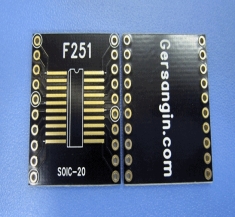 [F251] SOIC 20 - 1.27 변환기판