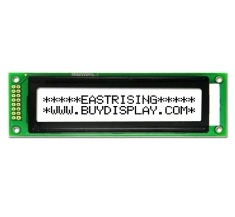 Module 20x2 LCD Display Character Datasheet Bezel Black on White ERM2002FS-1