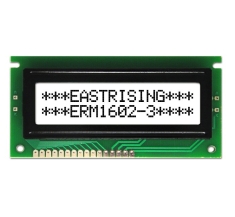 Controller HD44780 2x16 Character LCD Module Display Black on White ERM1602FS-3 