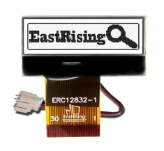 1.2 inch Module COG LCD Graphic 128x32 Display ST7565R Black on White ERC12832FS-1