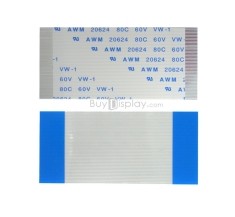 50mm Length 50 Pins 0.5mm Pitch Bottom Contact FFC/FPC Flex Cable ER4580