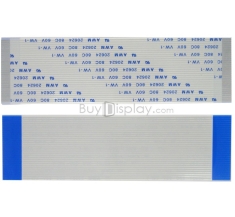 100mm Length 30 Pins 1.0mm Pitch Bottom Contact FFC/FPC Flex Cable ER3228