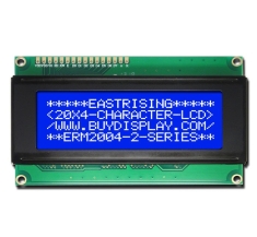 Blue Character Display 20x4 LCD Module,Arduino,White LED Backlight ERM2004SBS-2