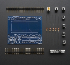 16x2 LCD용 I2C 제어 + 키패드 쉴드 키트 / Adafruit I2C Controlled + Keypad Shield Kit for 16x2 LCD [715]