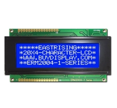 Display hd44780 Compatible 20x4 LCD Module,Bezel,White on Blue ERM2004SBS-1 