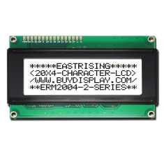 Module 20x4 LCD Display PIN Configuration Commands Black on White ERM2004FS-2