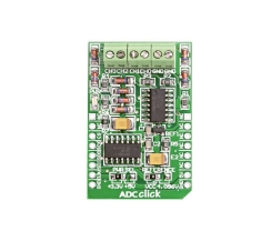 ADC click 모듈(mikroelektronika) 