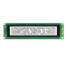 Raspberry PI 40x4 Character LCD Display Module,Black on White ERM4004FS-1
