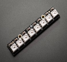 NeoPixel 스틱 8 x 5050 RGB LED (통합 드라이버 포함) / NeoPixel Stick  8 x 5050 RGB LED with Integrated Drivers[1426]