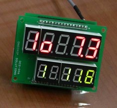 [TSD-5A] - RS232 시리얼 5*2 FND 디스플레이