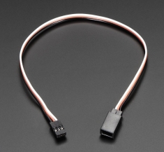 서보 모터 확장 케이블 - 3핀, 30cm / Servo Extension Cable / Adafruit / [972]