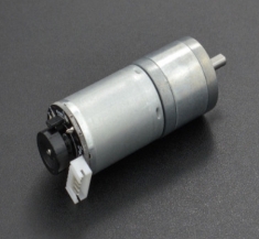 금속 DC 기어드 모터(엔코더 포함) - 6V 300RPM 3.6Kg.cm [FIT0520]