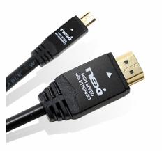 [NEXI] 넥시 HDMI to Micro HDMI 블랙 메탈케이블 [Ver1.4] 2M [NX67] 