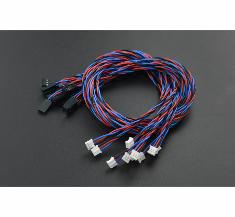 그래비티: Arduino용 아날로그 센서 케이블 - 50cm(10팩)