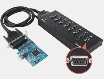 Multi-8/LPCIe RS232 (카드+패널)