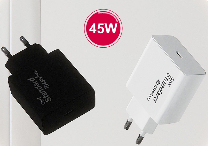 [인지텔레콤] 라즈베리파이5 호환 Standard PD45W 5V 5A 아답터 (C to C 케이블 포함)