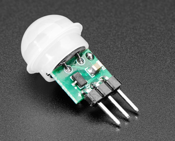 [4871]3핀 헤더가 있는 브레드보드 친화적인 미니 PIR 모션 센서