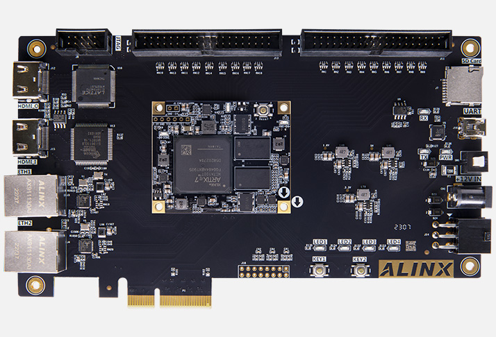 알링스ALINX- AX7103 AMD XC7A100T 1GB RAM 16MB Flash 산업용 FPGA 개발 보드