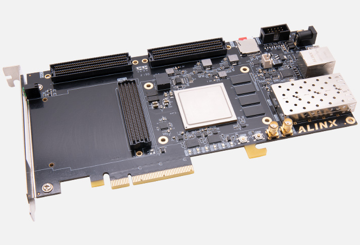 알링스ALINX-AXKU041 AMD XCKU040 4GB RAM 2 x 32 MB Flash 산업용 FPGA 개발 보드