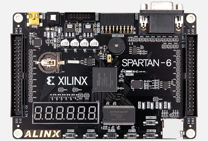 알링스ALINX-AX309 AMD XC7S50 32MB RAM 2MB Flash 산업용 FPGA 개발 보드