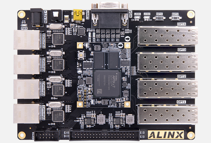 알링스ALINX-AX7101 AMD XC7A100T 1GB RAM 16MB Flash 산업용 FPGA 개발 보드