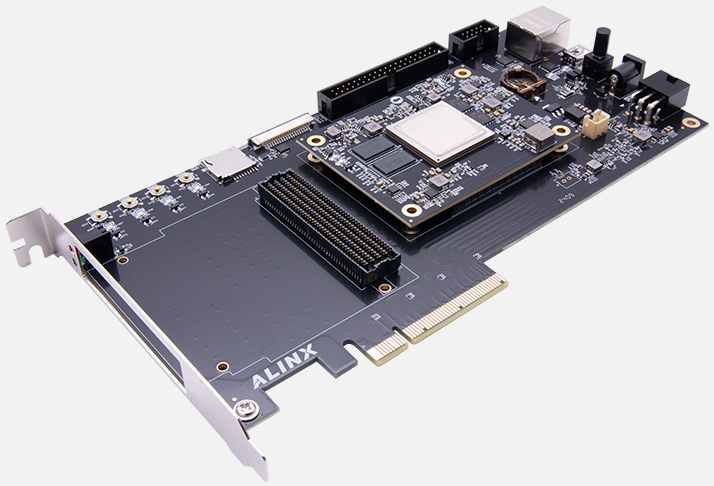 알링스ALINX-AXKU3 V2.0 AMD XCKU3P 2GB RAM 2 x 32 MB Flash 산업용 FPGA 개발 보드