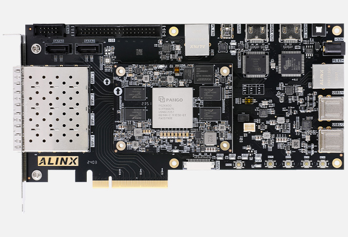 알링스ALINX-AXK400 AMD PG2K400 2GB RAM 16MB Flash 산업용 FPGA 개발 보드
