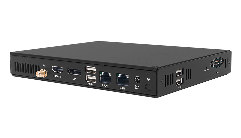 지아다 Giada F106D 팬리스 임베디드 컴퓨터 (Intel Jasper Lake, DP + HDMI, 4K)