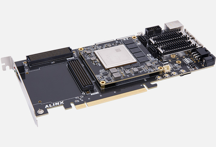알링스ALINX-AXKU15 V2.0 AMD XCKU15P 5GB RAM 2 x 64 MB Flash 산업용 FPGA 개발 보드